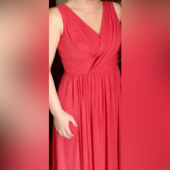 Bridesmaids Gown, Formal Wedding or Prom Dress, Full/Ankle Length, Size 10 - Picture 3 of 5